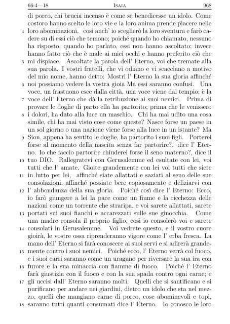 La Sacra Bibbia (Giovanni Diodati) - Un poisson dans le net