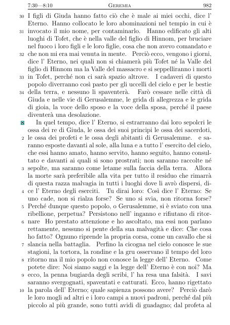 La Sacra Bibbia (Giovanni Diodati) - Un poisson dans le net