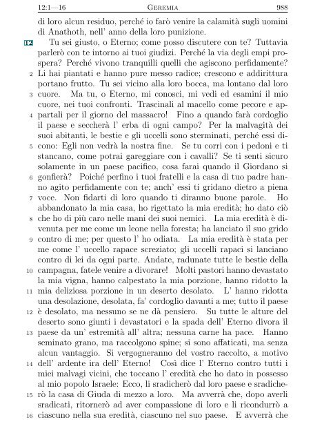 La Sacra Bibbia (Giovanni Diodati) - Un poisson dans le net