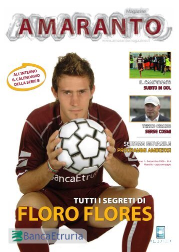 Amaranto magazine settembre 2006