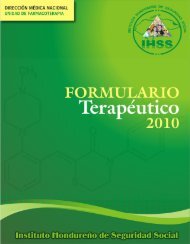 formulario terapeutico - IHSS - Instituto Hondureño de Seguridad ...