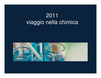 La chimica di tutti i giorni, Susanna Brunello - Utem.it