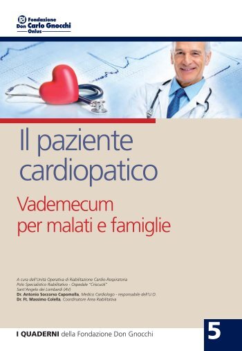 Vademecum per malati e famiglie - Fondazione Don Carlo Gnocchi