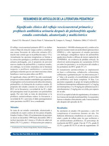 RESUMENES DE ARTICULOS DE LA LITERATURA ... - SciELO