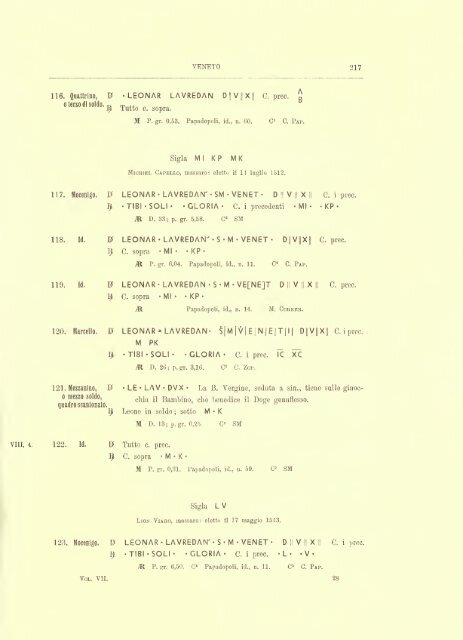 Corpus nummorum italicorum - Medievalcoinage.com