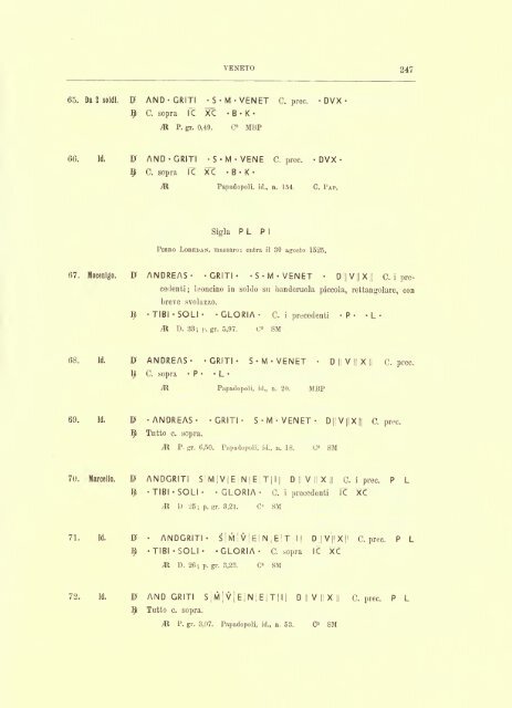 Corpus nummorum italicorum - Medievalcoinage.com