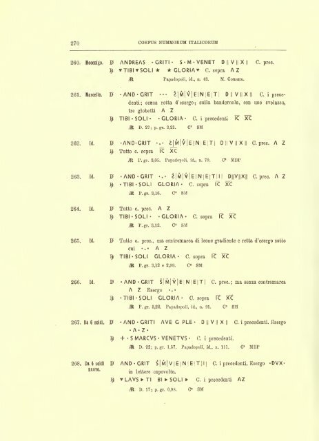 Corpus nummorum italicorum - Medievalcoinage.com