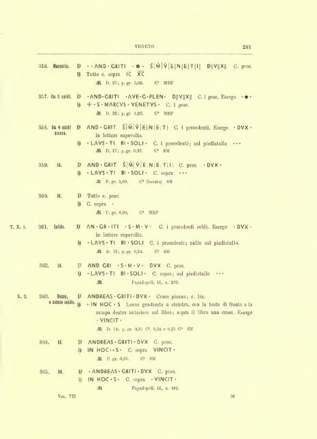 Corpus nummorum italicorum - Medievalcoinage.com