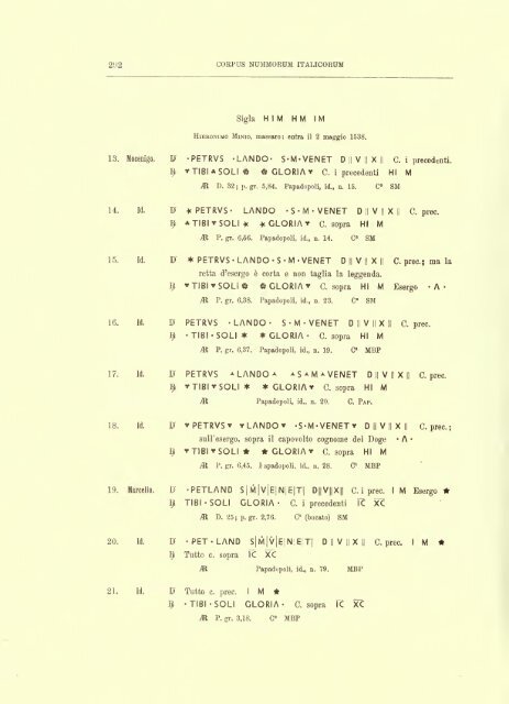 Corpus nummorum italicorum - Medievalcoinage.com