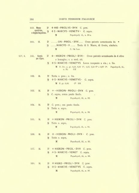 Corpus nummorum italicorum - Medievalcoinage.com