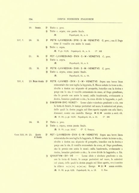 Corpus nummorum italicorum - Medievalcoinage.com