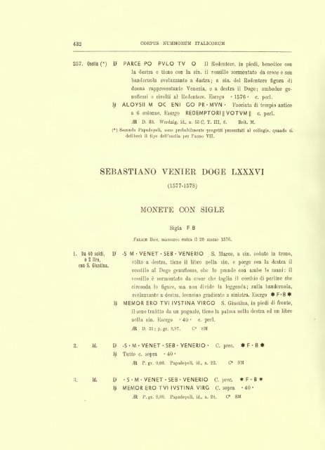 Corpus nummorum italicorum - Medievalcoinage.com