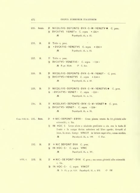 Corpus nummorum italicorum - Medievalcoinage.com