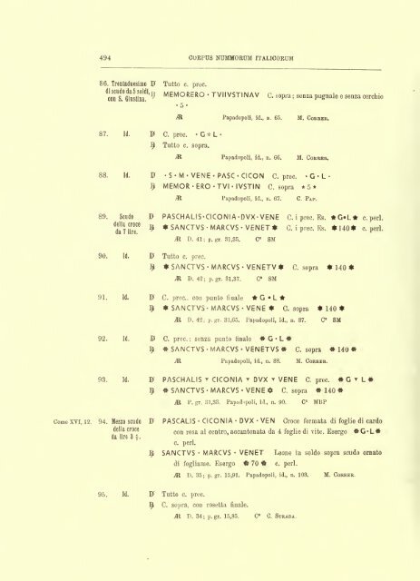 Corpus nummorum italicorum - Medievalcoinage.com