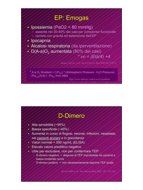 www. medinterna. net - Sito di Medicina Interna, Geriatria