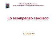5 Scompenso cardiaco - Facoltà di Medicina e Chirurgia - Università ...