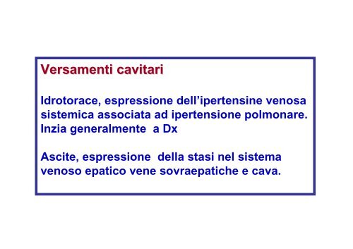 5 Scompenso cardiaco - Facoltà di Medicina e Chirurgia - Università ...