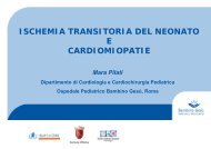 ischemia transitoria del neonato e cardiomiopatie - Uticlab.it