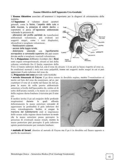 1 La Semeiotica è lo studio dei sintomi e segni patognomonici o ...