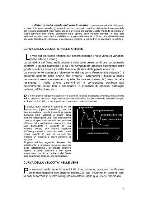 Doppler:concetti di idrodinamica