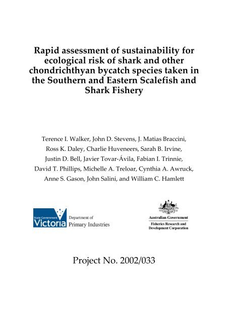 Download Fisheries Research And Development Corporation
