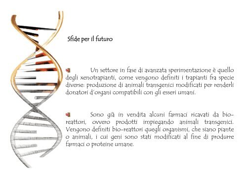 scarica il file pdf Applicazioni delle biotecnologie