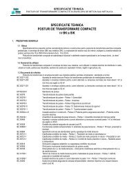 Specificatie tehnica posturi compacte 2009.08 - infoCONSTRUCT