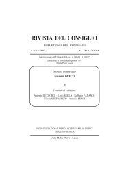 RIVISTA DEL CONSIGLIO - Ordine Avvocati Lecce