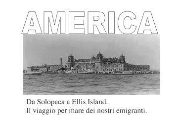 ELENCO EMIGRANTI USA - Pro Loco Solopaca