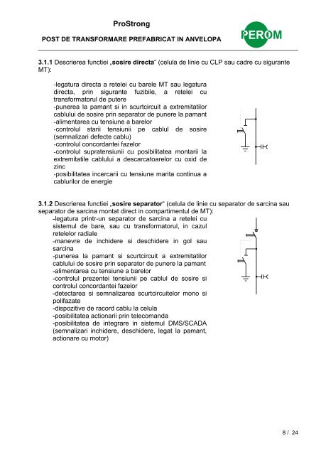 POST DE TRANSFORMARE PREFABRICAT - Electrotehno