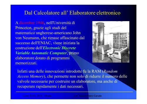 Lezioni modulo 1 - Prima parte - Profcanale.It