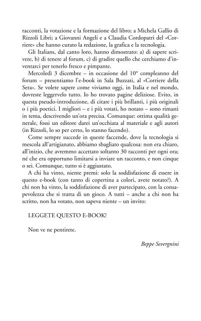 Scarica l'e-Book dei lettori - Settenote.eu