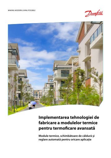 Implementarea tehnologiei de fabricare a modulelor termice pentru ...