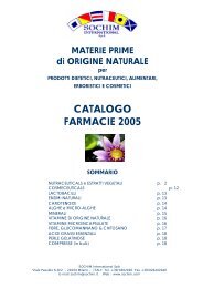 catalogo farmacie 2005 sommario - Sochim