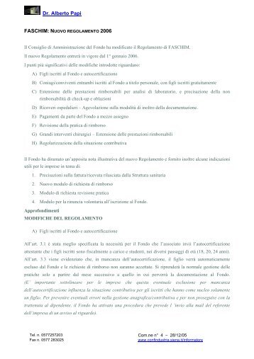 Dr. Alberto Papi - Associazione Industriali Siena