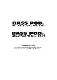 BASS POD BASS PODPRO - Strumenti Musicali .net