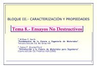 Tema 8.- Ensayos No Destructivos - OCW - UC3M