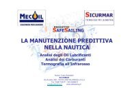 LA MANUTENZIONE PREDITTIVA NELLA NAUTICA - Ascomac