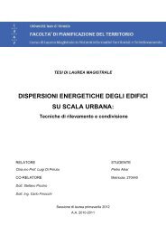 scarica il PDF - Facoltà di Pianificazione del Territorio