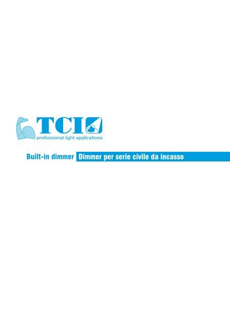 pagina .PDF - TCI professional light applications italian version