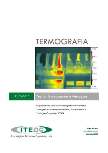TERMOGRAFIA - ITEAG - Instalações Técnicas Especiais
