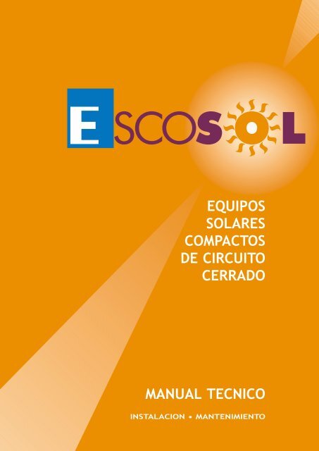 manual tecnico equipos solares compactos de circuito cerrado