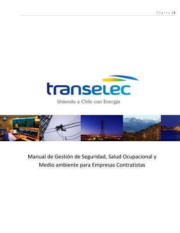 Manual de Seguridad para Empresas Contratistas - SEA - Servicio ...