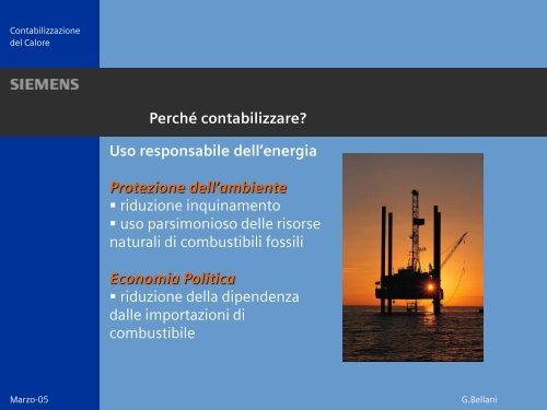 Presentazione Contabilizzazione del calore