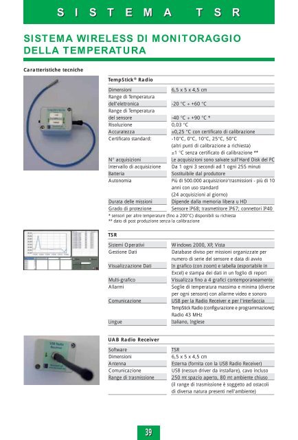 Catalogo 2011 completo - RO.CA. Instruments