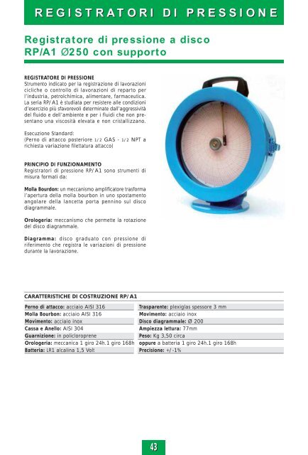 Catalogo 2011 completo - RO.CA. Instruments
