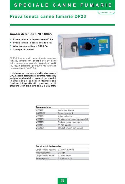 Catalogo 2011 completo - RO.CA. Instruments