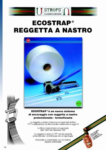Ecostrap - Reggetta a nastro - Strops S.r.l. ... - Crocispa.it