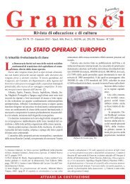 LO STATO OPERAIO EUROPEO - La via del comunismo