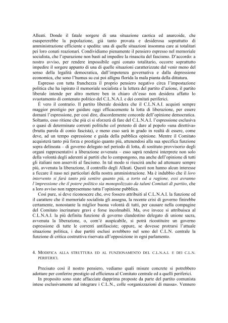 Il dibattito delle cinque lettere - Archivio di Diritto e Storia Costituzionali